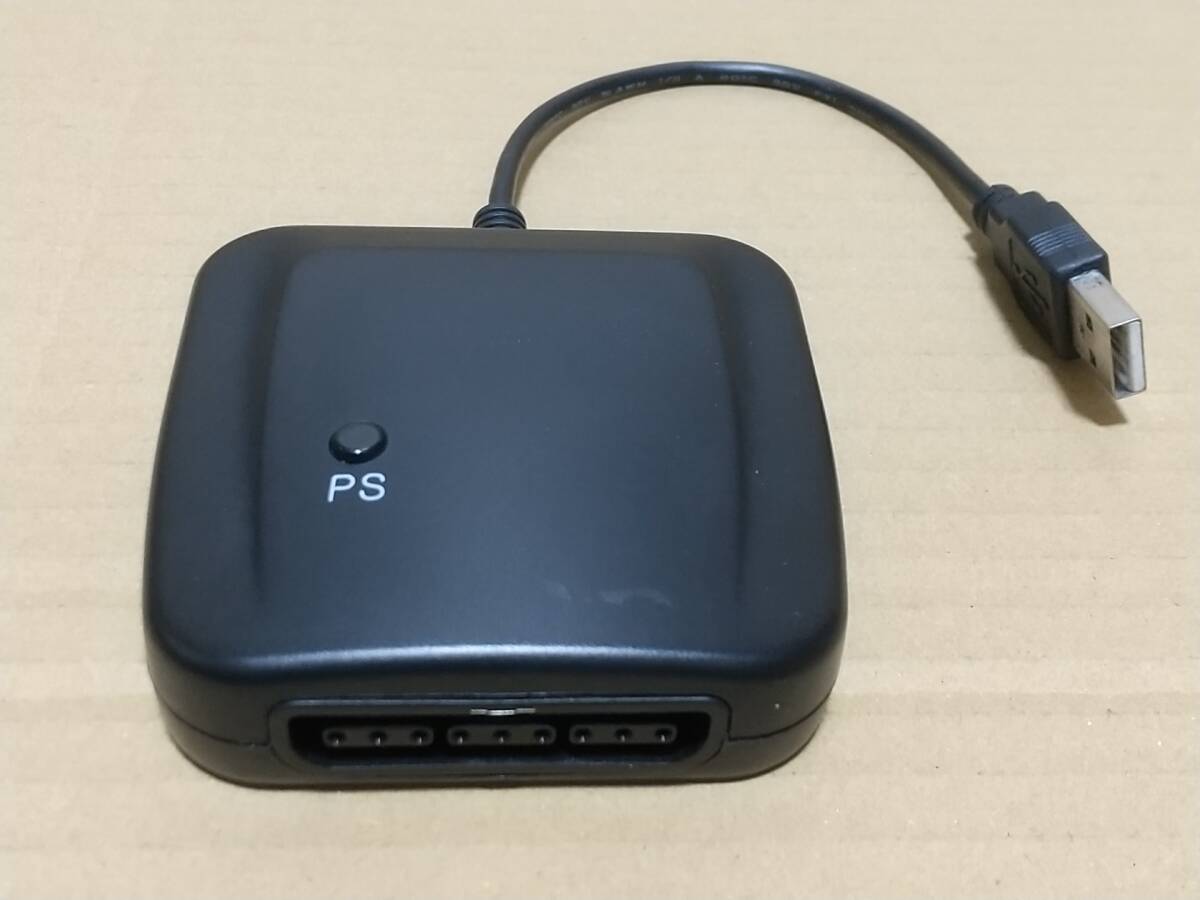 PC/PS3用PSコントローラーコンバーター【PS3コントローラ変換2for3】【ダイレクトインプットで認識されます。】中古品_画像1
