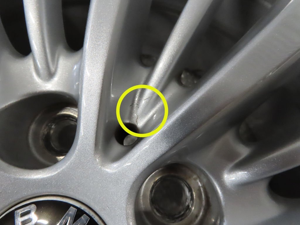 4本 BMW 2シリーズ F45 F46 純正 7.5J +54 PCD112 5穴 17インチ マルチスポーク481 アクティブツアラー 6881440_画像3