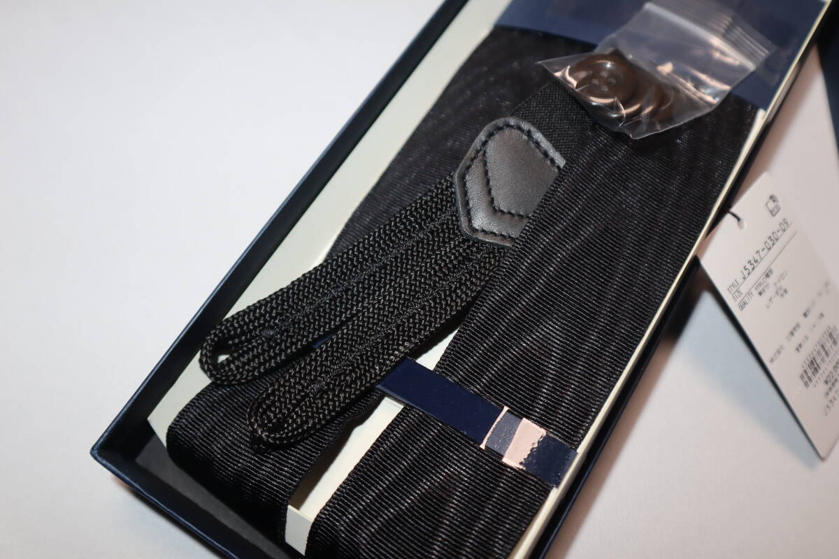 ★定価2.2万円★未使用品★ ポールスチュアート ★ アルバートサーストン製サスペンダー ★_画像7