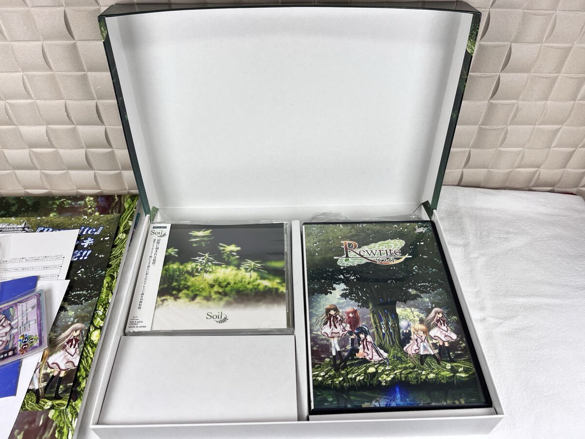 Rewrite リライト PCゲーム PCソフト 恋愛アドベンチャー 付属揃い カード付き Key Windows Vista XP WindowsXP_画像3