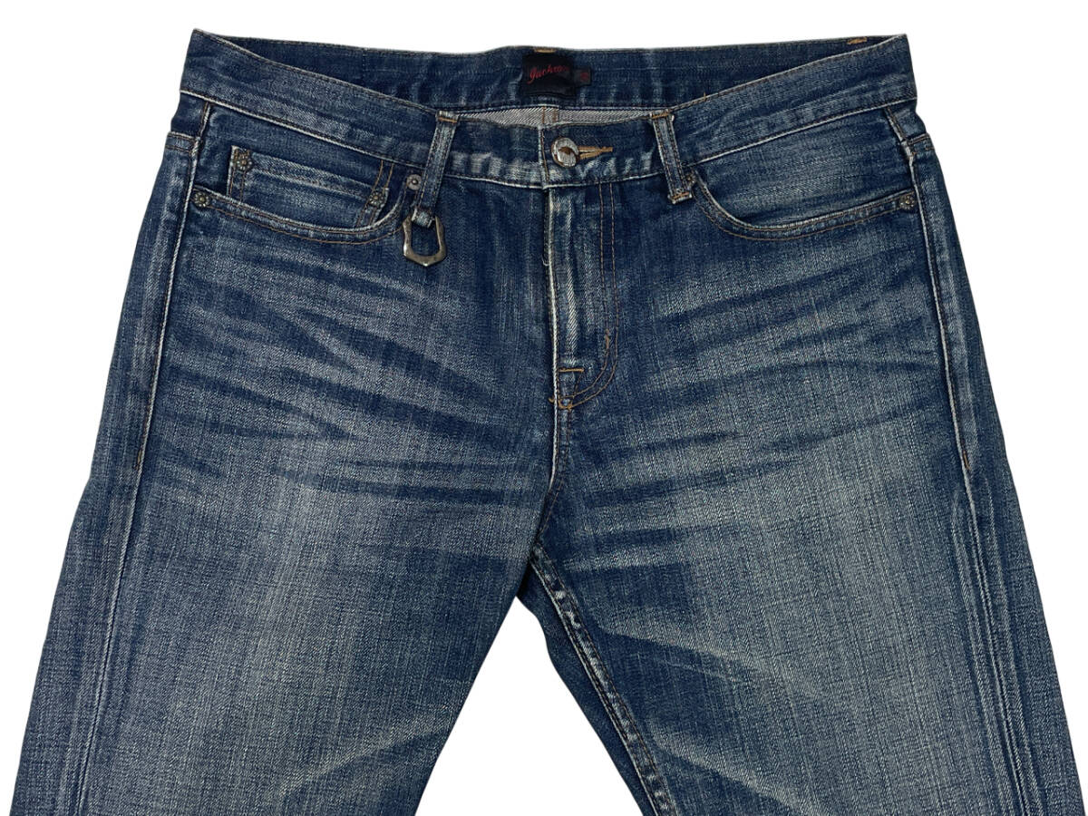 JACKROSE ジャックローズ 261510J W33 (約87cm W34相当) ブーツカット デニム パンツ メンズ ジーンズ Dカン_画像4