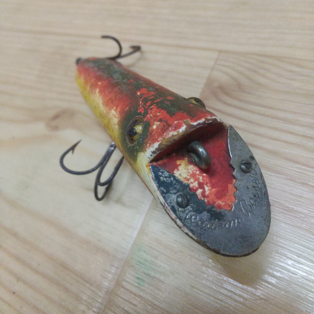 ヘドン ヘッドオンバサー 初期 スリム個体 コンパクト便送料無料_画像6