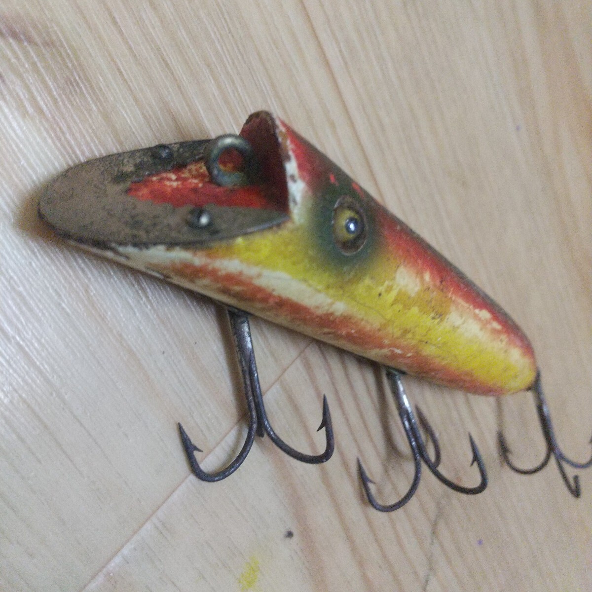 ヘドン ヘッドオンバサー 初期 スリム個体 コンパクト便送料無料_画像8