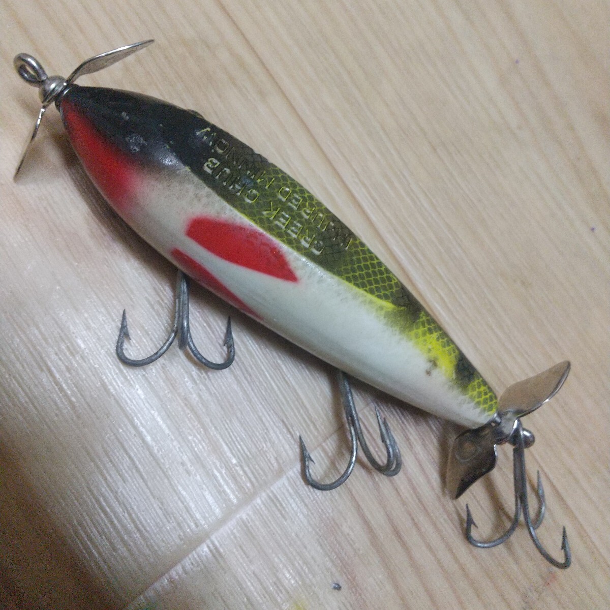 インジャードミノー クリークチャブ プラスチック製 ネコポス便送料無料_画像1