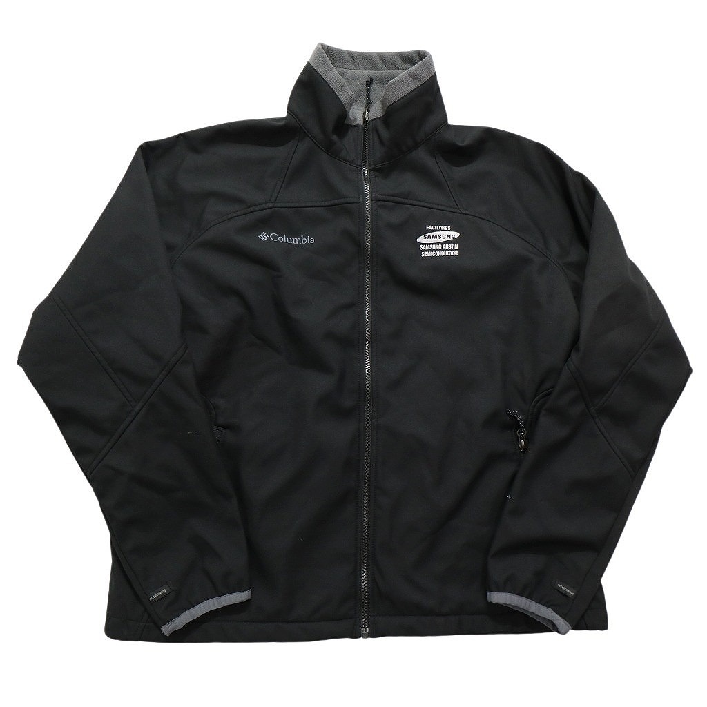 古着卸 まとめ売り コロンビア ソフトシェル ジャケット 6枚セット (メンズ XL /2XL ) フーディー 企業 裏地フリース 中古 古着 NC5663_画像2