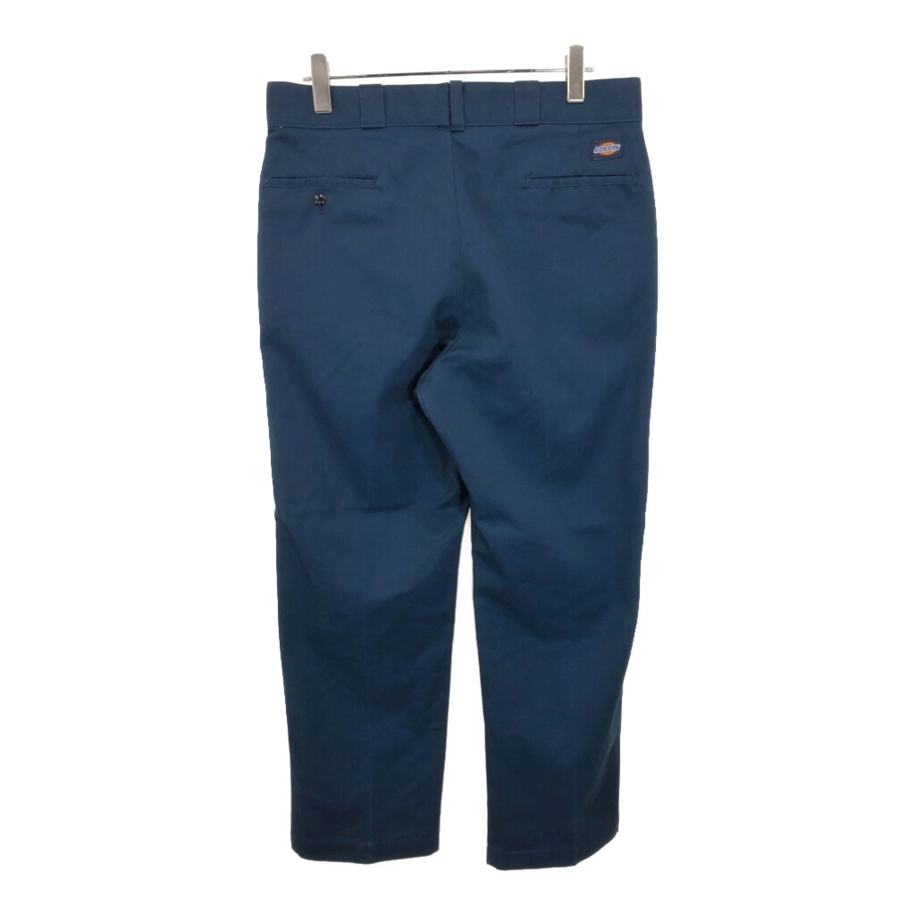 90年代 USA製 Dickies ディッキーズ ワークパンツ ネイビー(メンズ W36 L31)中古 古着 U9984_画像2