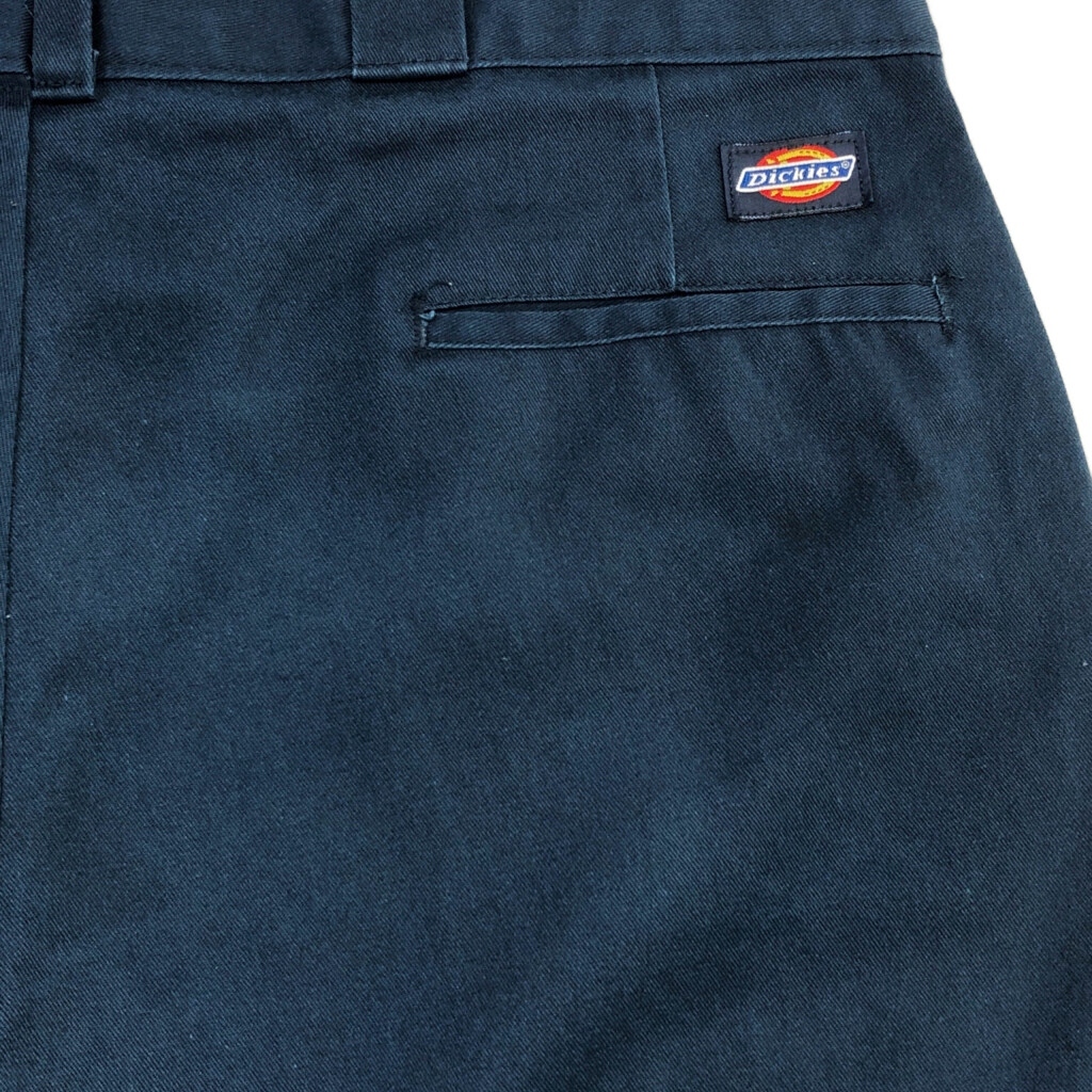 90年代 USA製 Dickies ディッキーズ ワークパンツ ネイビー(メンズ W36 L31)中古 古着 U9984_画像5