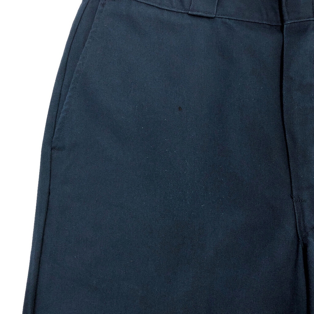 90年代 USA製 Dickies ディッキーズ ワークパンツ ネイビー(メンズ W36 L31)中古 古着 U9984_画像6