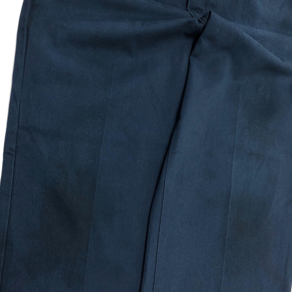90年代 USA製 Dickies ディッキーズ ワークパンツ ネイビー(メンズ W36 L31)中古 古着 U9984_画像7