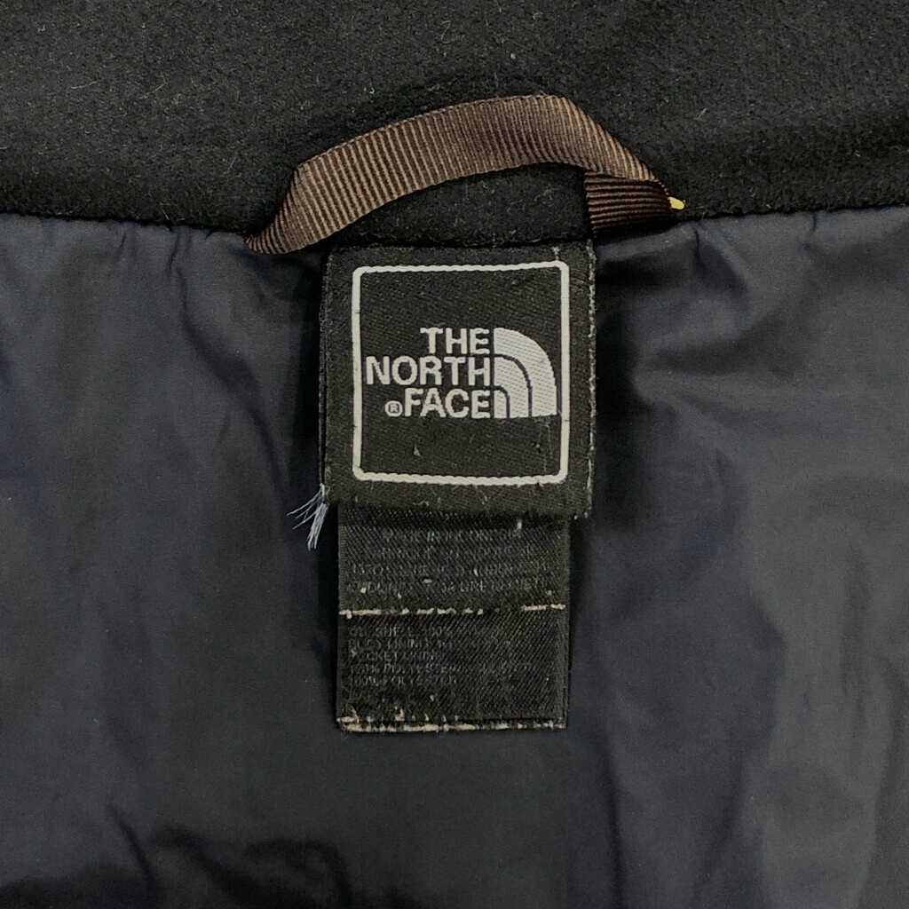 THE NORTH FACE ノースフェイス 中綿 ナイロンジャケット ブラウン(メンズ M)中古 古着 U4764 1円スタート_画像4