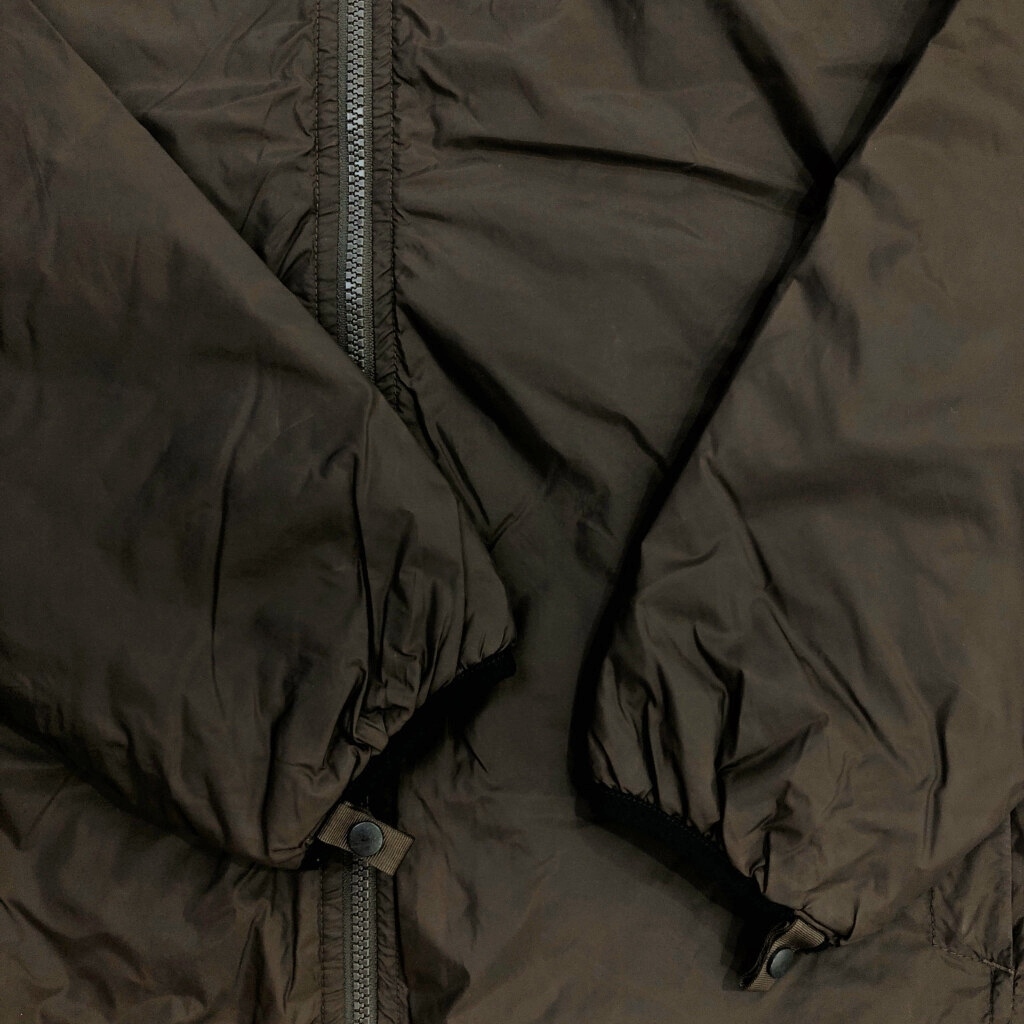 THE NORTH FACE ノースフェイス 中綿 ナイロンジャケット ブラウン(メンズ M)中古 古着 U4764 1円スタート_画像7