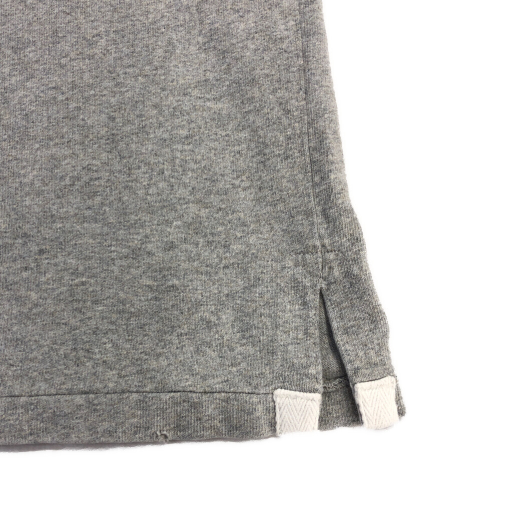 Polo by Ralph Lauren ポロ ラルフローレン ラガーシャツ グレー(メンズ L)中古 古着 U6038 1円スタート_画像6