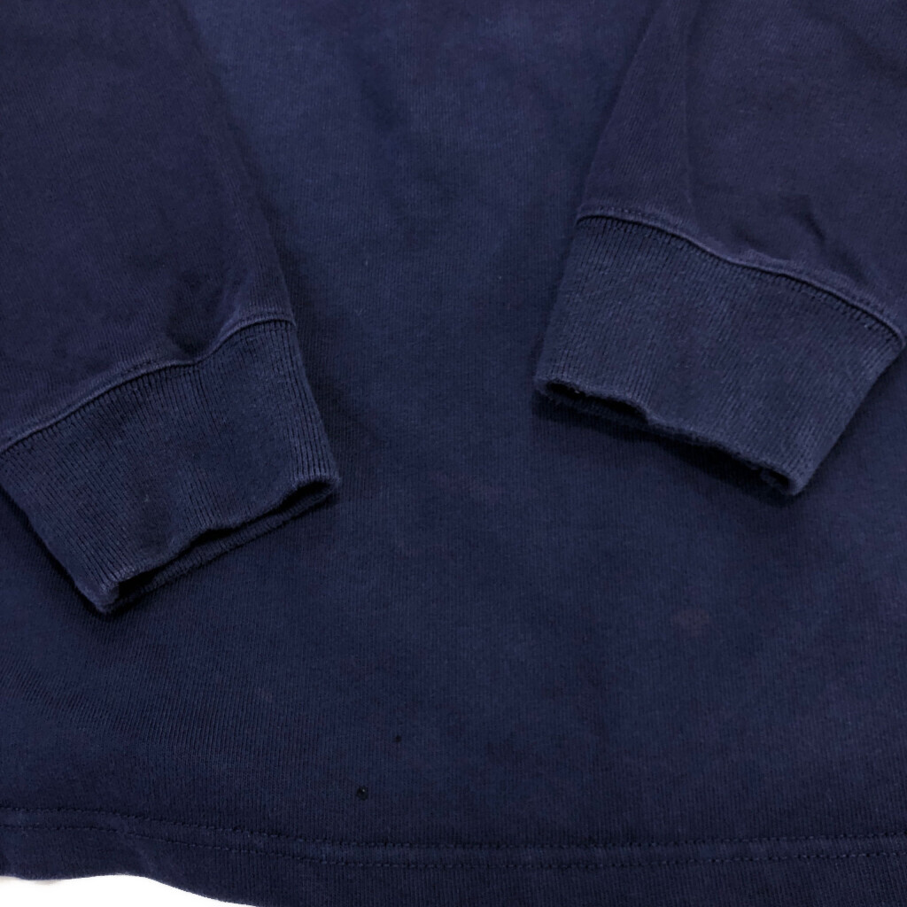 Polo by Ralph Lauren ポロ ラルフローレン ラガーシャツ ネイビー(メンズ L)中古 古着 U6040 1円スタート_画像6