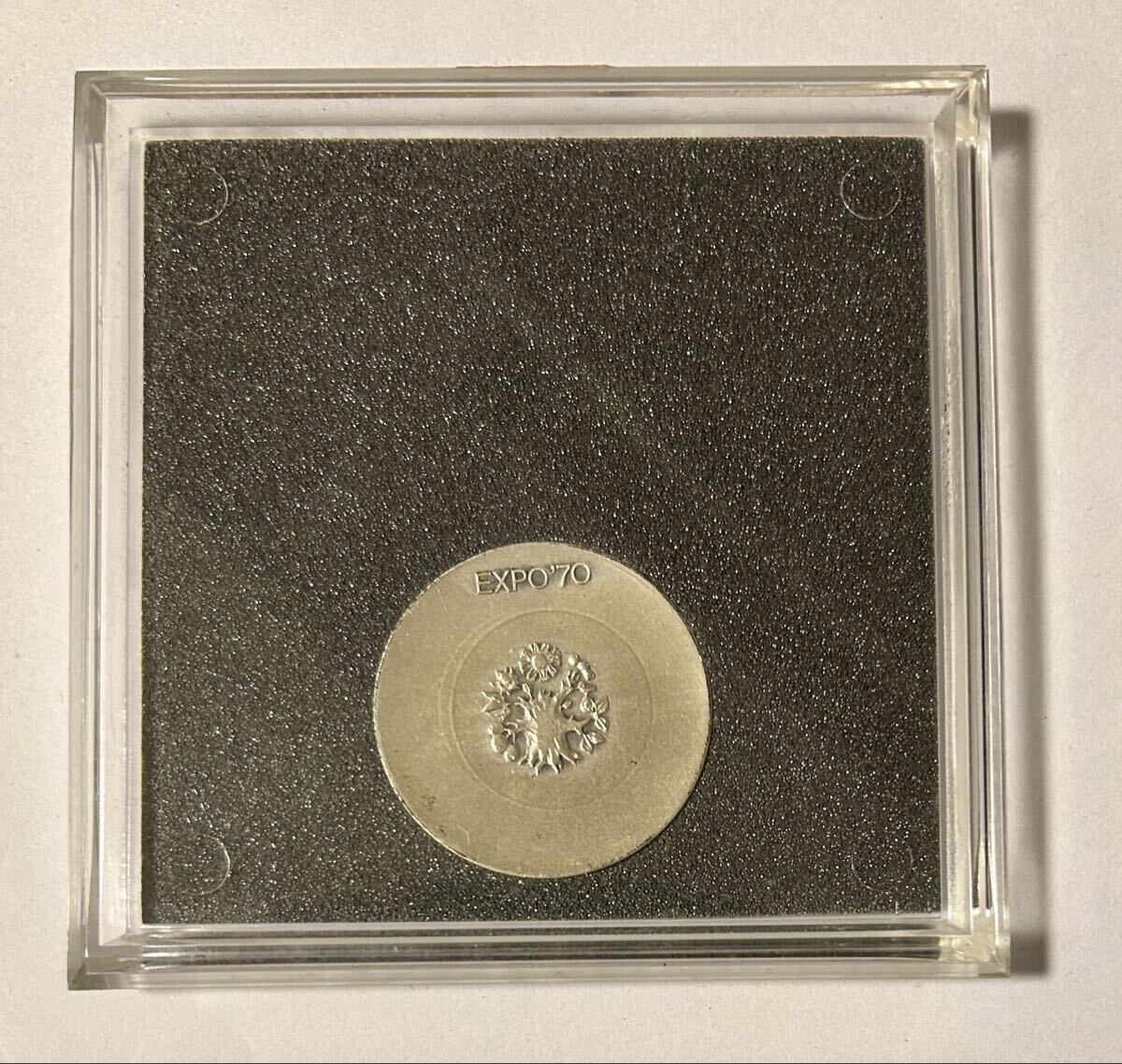日本万国博覧会 大阪万博 記念メダル 銀メダル シルバー925 約18g 造幣局製 EXPO'70 1970年　ケース付き_画像2