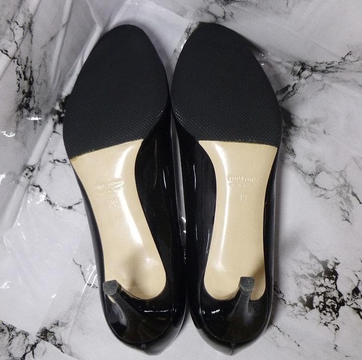 【美品】miu miu ミュウミュウ☆パンプス☆25ｃｍ☆黒☆_画像9