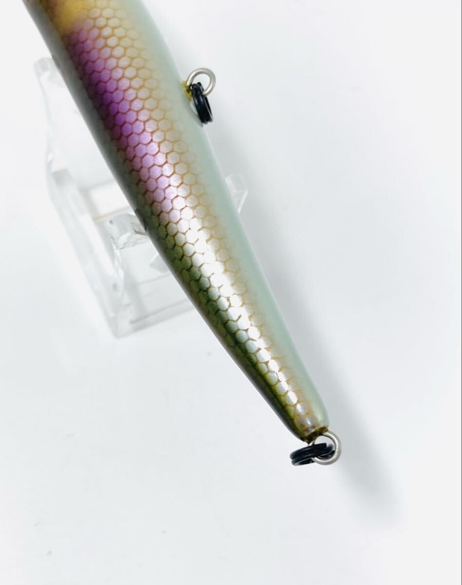 【極美品】メガバス MEGABASS ウッディー ドッグX 87mm 1/4oz GLXウッディーセツキアユ WOODY DOG-X ペンシルベイト ルアー 希少 レア_画像9