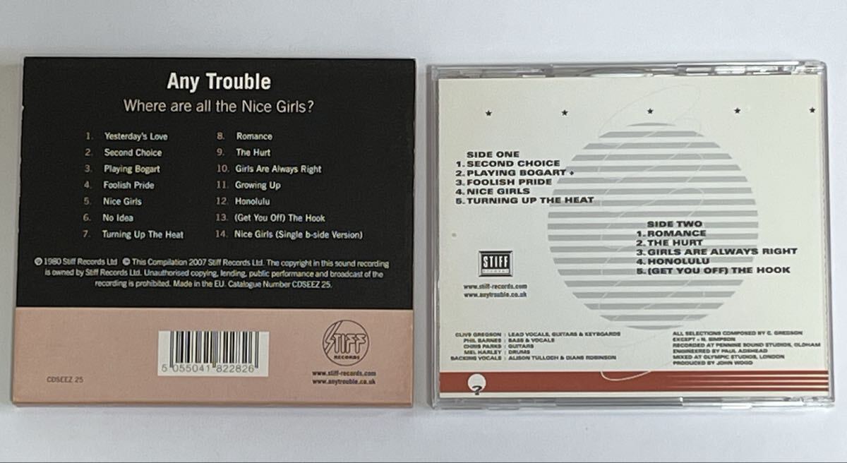 Any Trouble Where Are All the Nice Girls?_画像2