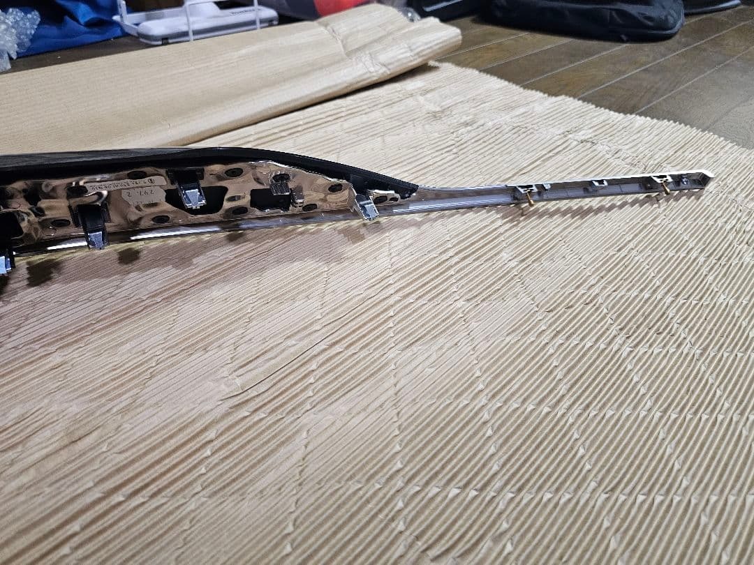 【BMW純正】F32 F33 インテリアパネル 5点セット 黒木目調_画像10