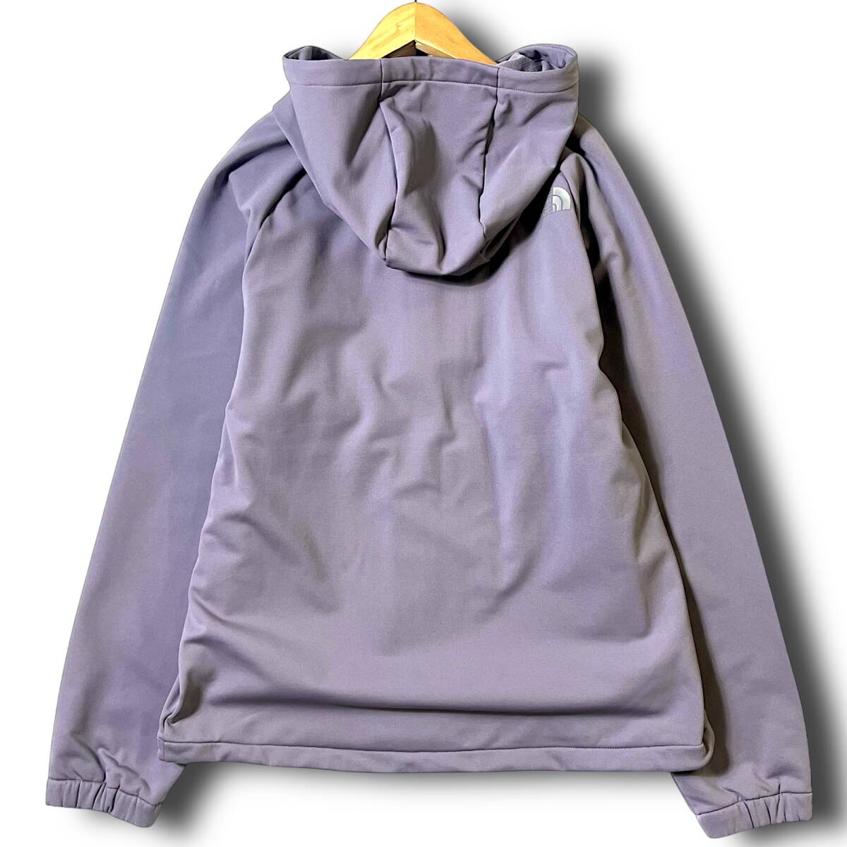 新品 THE NORTH FACE ノースフェイス BONINGTON HOODIE SP2 裏フリース ロゴ パーカー フルジップ ジャケット ブルゾン 秋冬 XL B8714_画像2