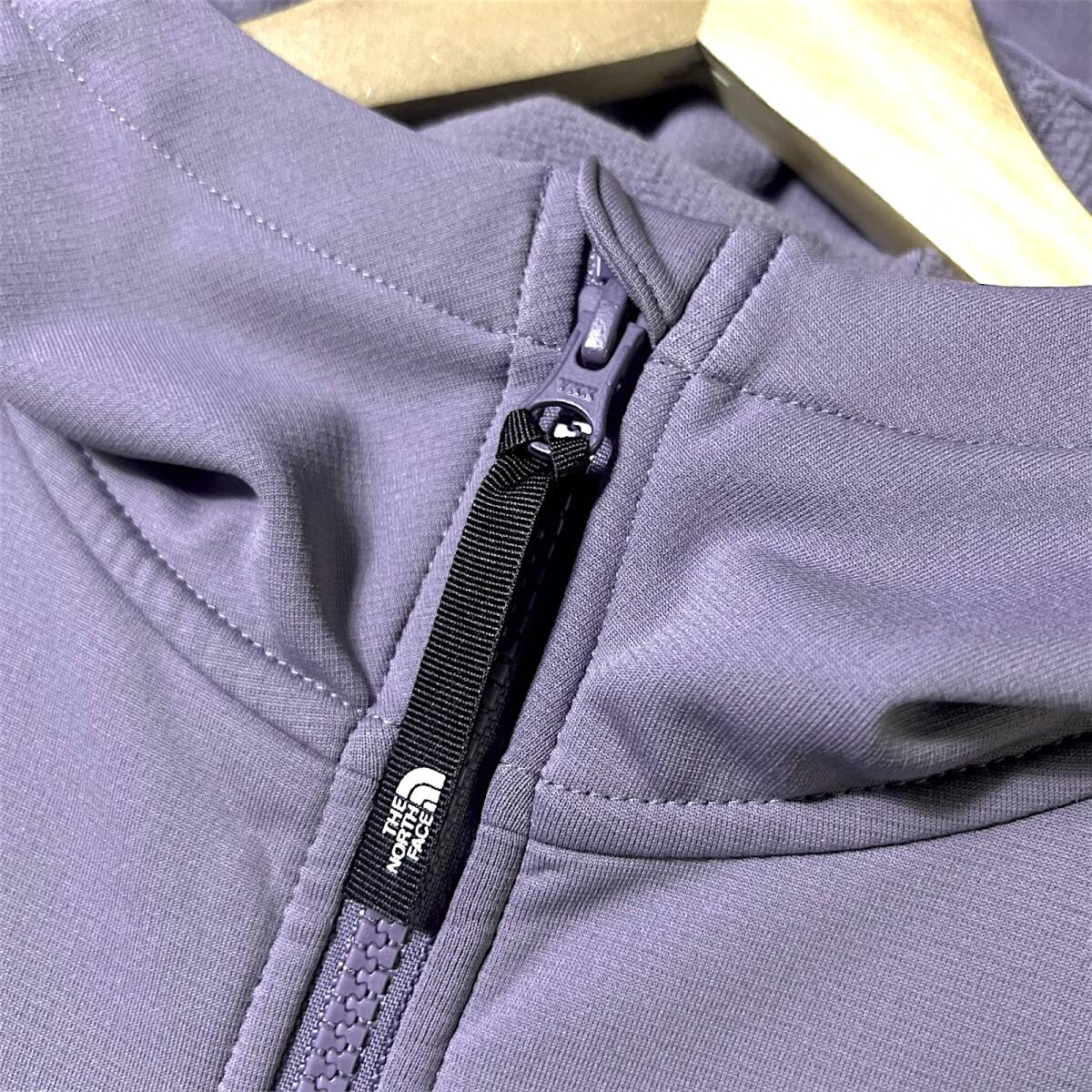新品 THE NORTH FACE ノースフェイス BONINGTON HOODIE SP2 裏フリース ロゴ パーカー フルジップ ジャケット ブルゾン 秋冬 XL B8714_画像5