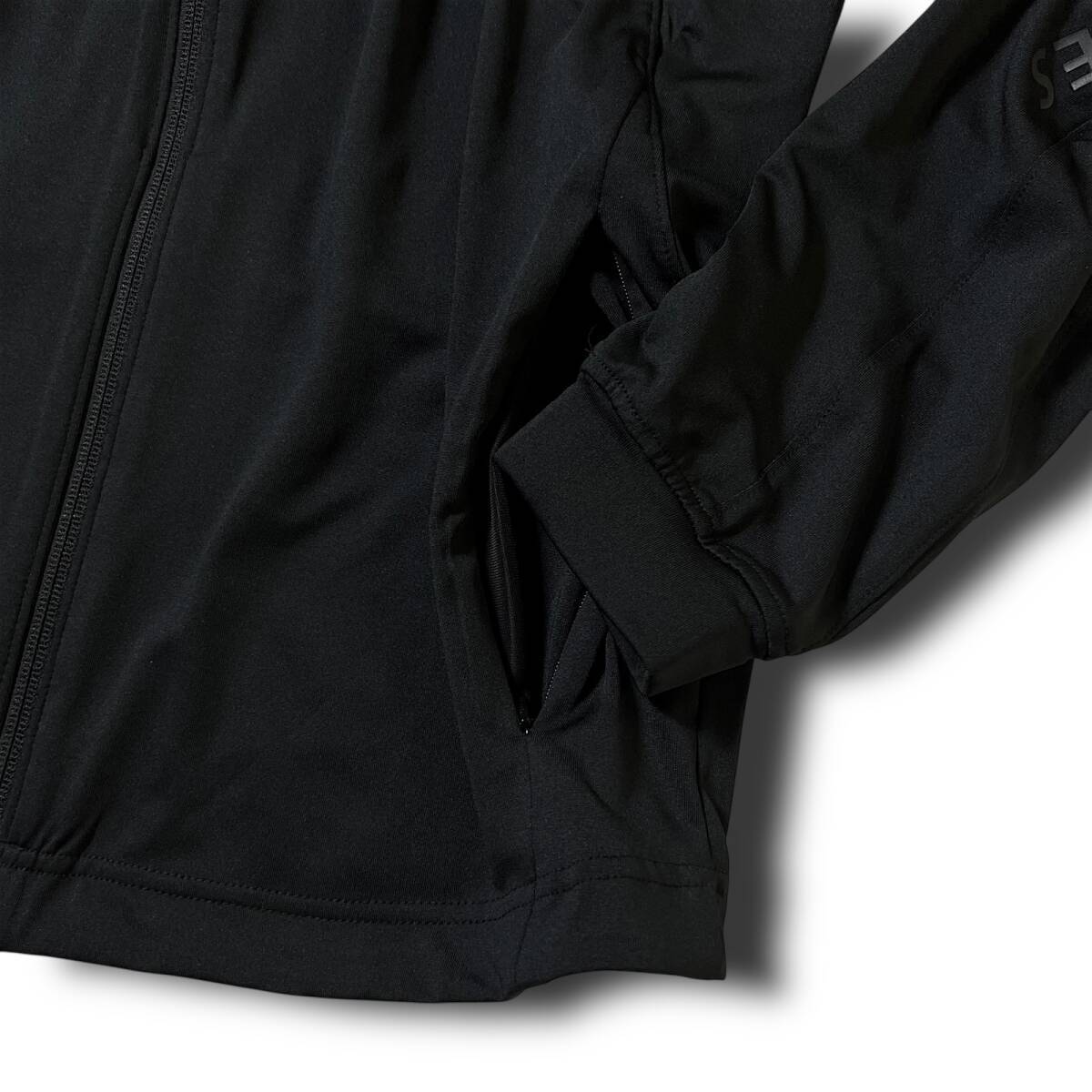 新品 AddElm アドエルム 定価1.7万 身体能力アップ素材 速乾抗菌 3D設計ストレッチ トラックジャケット ジャージ ゴルフにも最適 2XL B8736_画像4