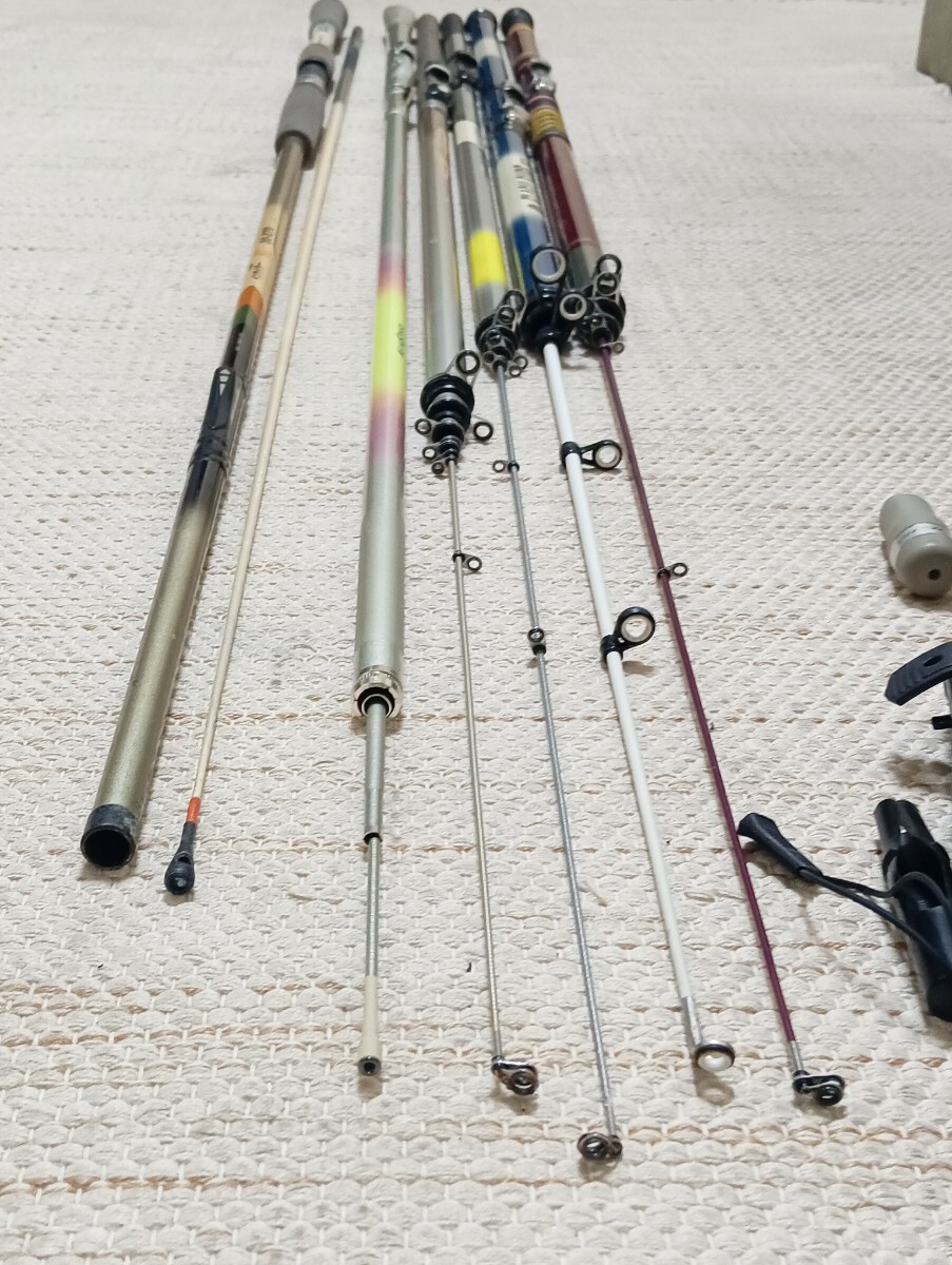 【現状品】 釣り竿まとめ売りDaiwaダイワNFT等 フィッシング ロッド 磯竿　船竿　投げ竿など 釣竿 釣具_画像6