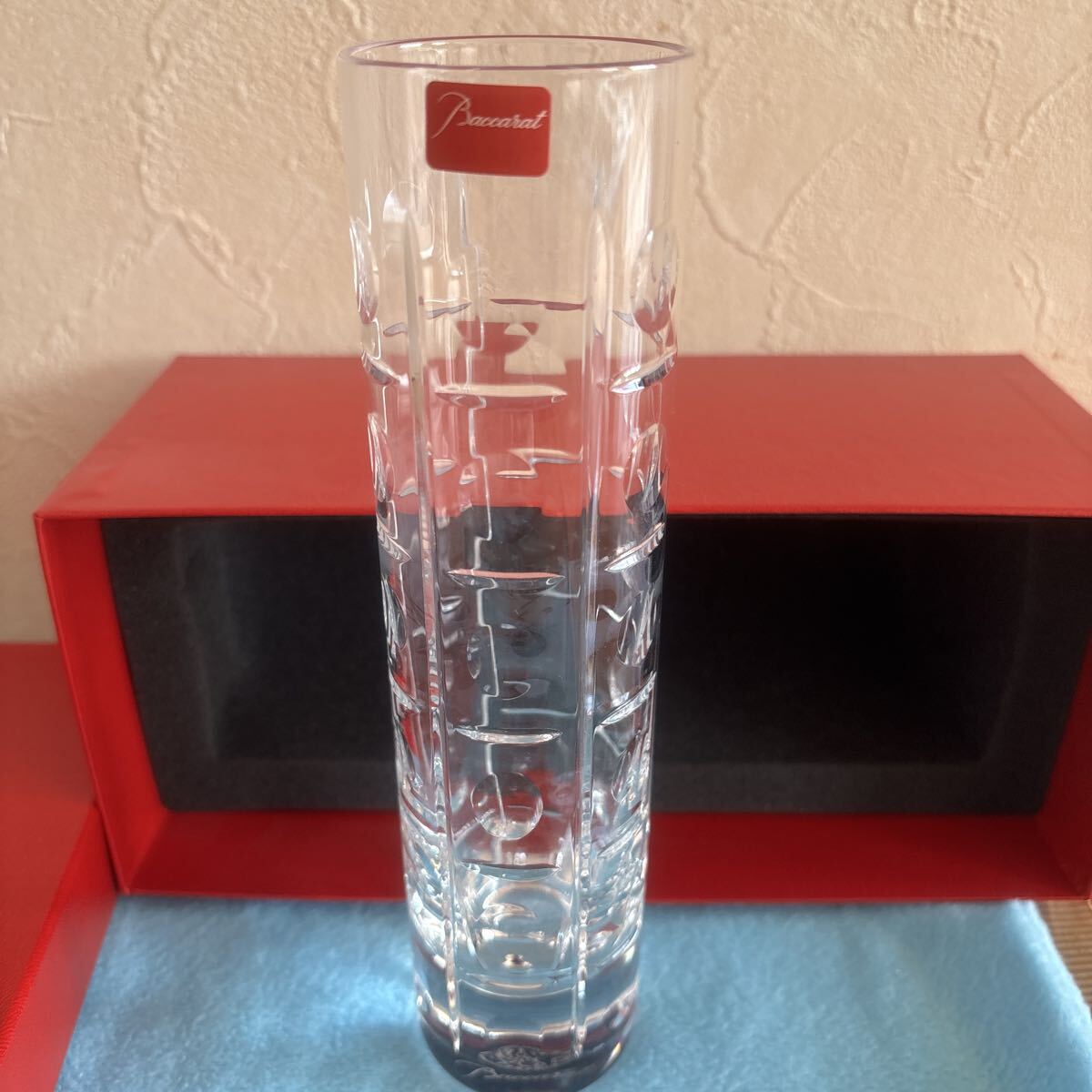 『未使用』バカラ 一輪挿し エキノックス フラワーベース Baccarat クリスタル 箱付_画像3