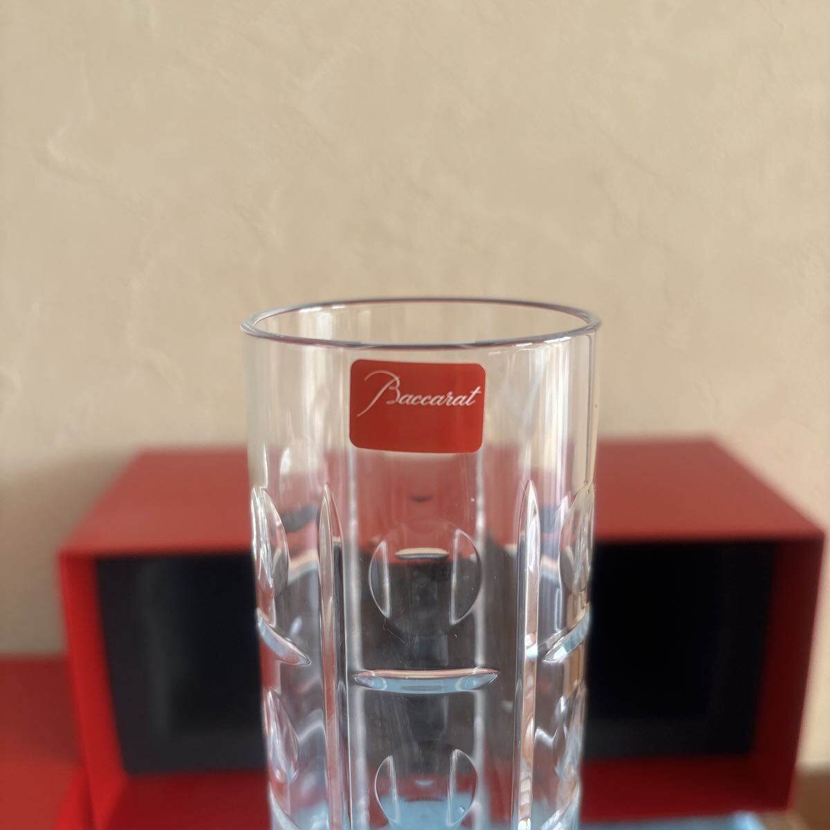 『未使用』バカラ 一輪挿し エキノックス フラワーベース Baccarat クリスタル 箱付_画像4