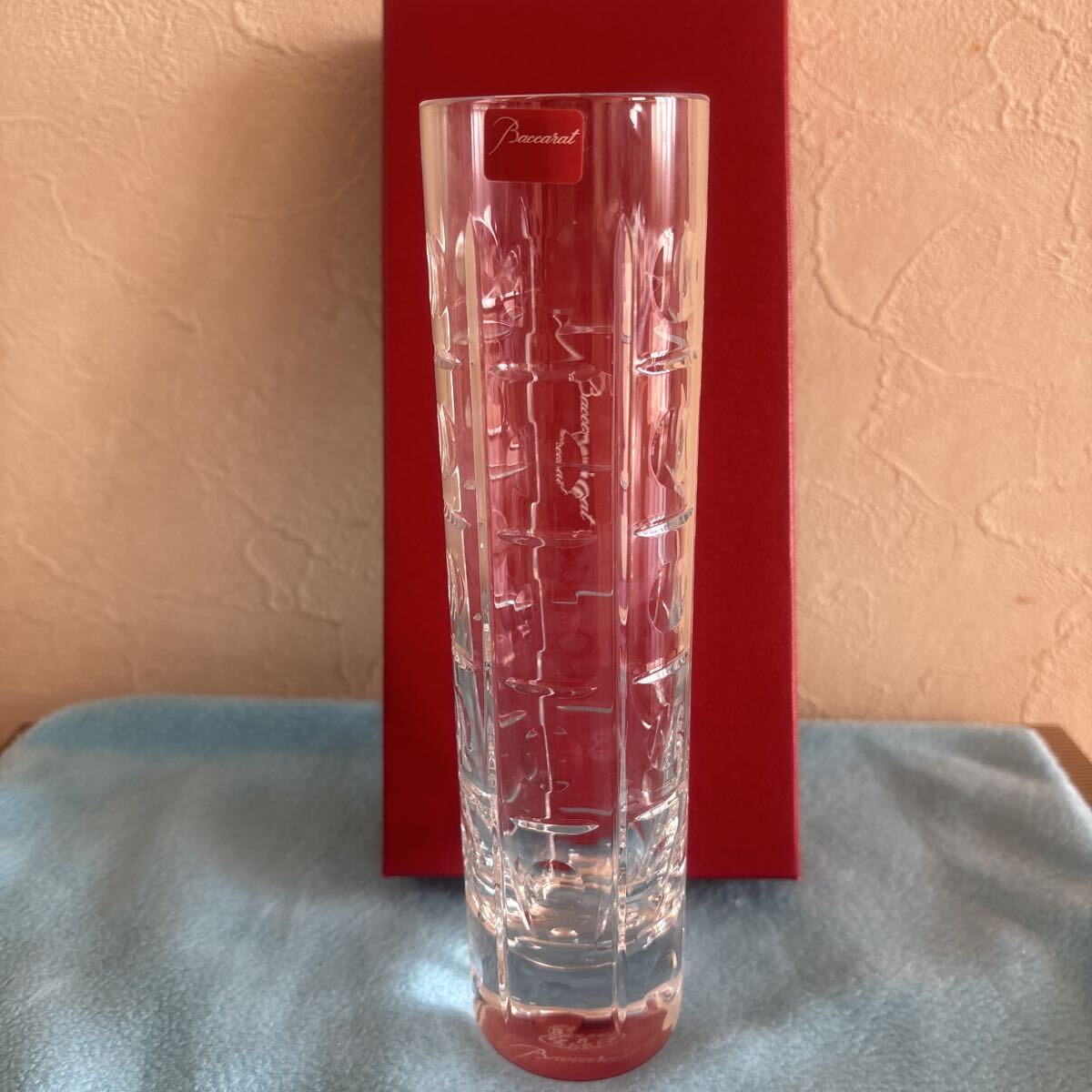 『未使用』バカラ 一輪挿し エキノックス フラワーベース Baccarat クリスタル 箱付_画像6