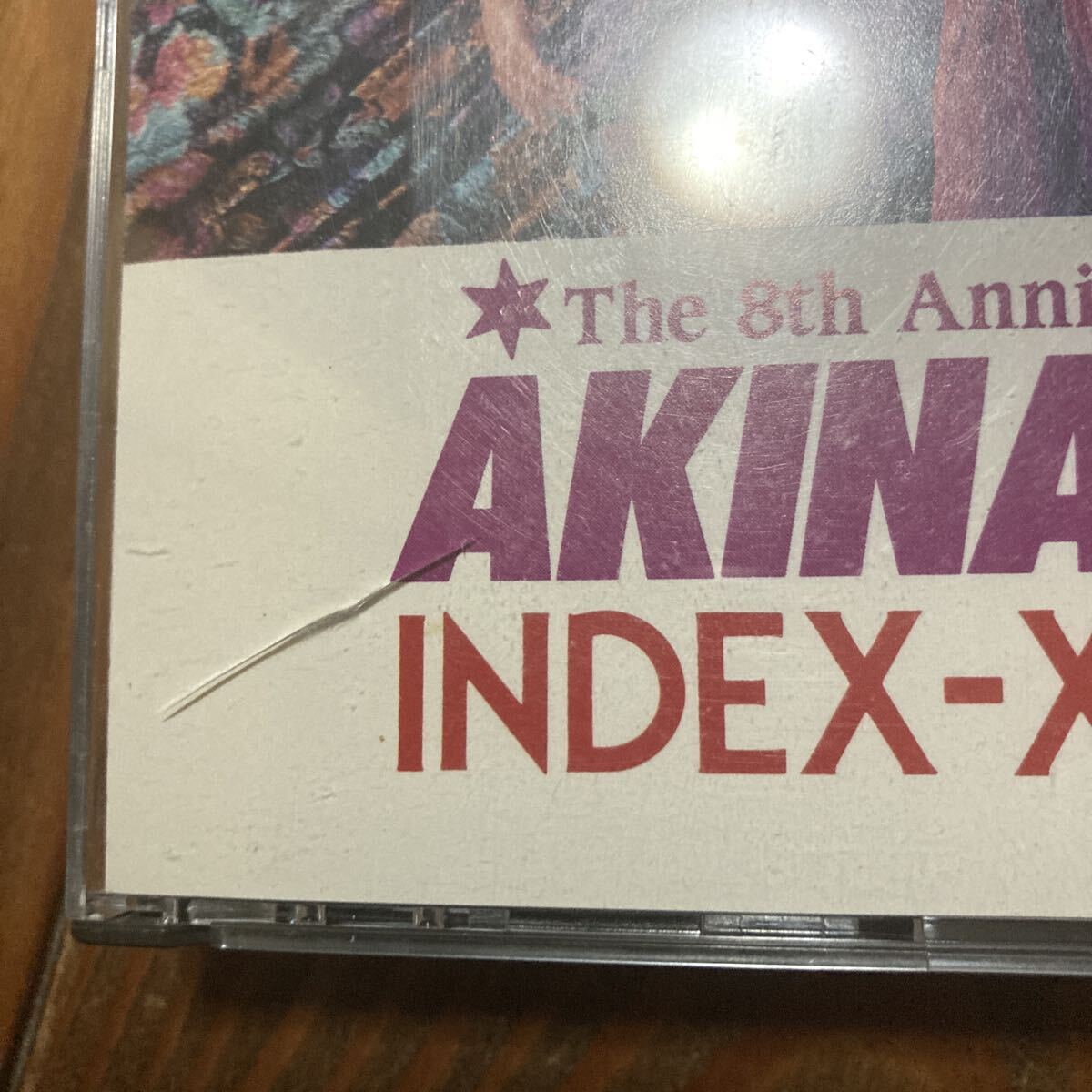 【帯付】AKINA EAST LIVE INDEX-XXIII 24Kゴールド 24k gold 中森明菜 インデックス23 2CD_画像10
