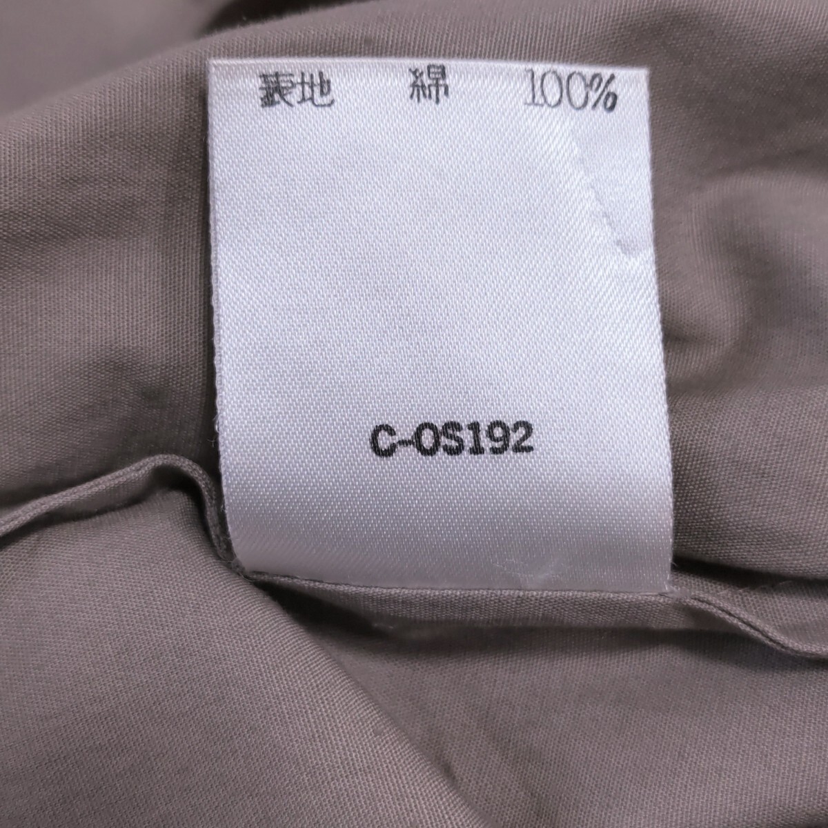 未使用 タグ付 デッドストック レア 90s★HELMUT LANG ヘルムートラング 長袖 綿 シャツ レディース M 淡いベージュ系 送料無料_画像6