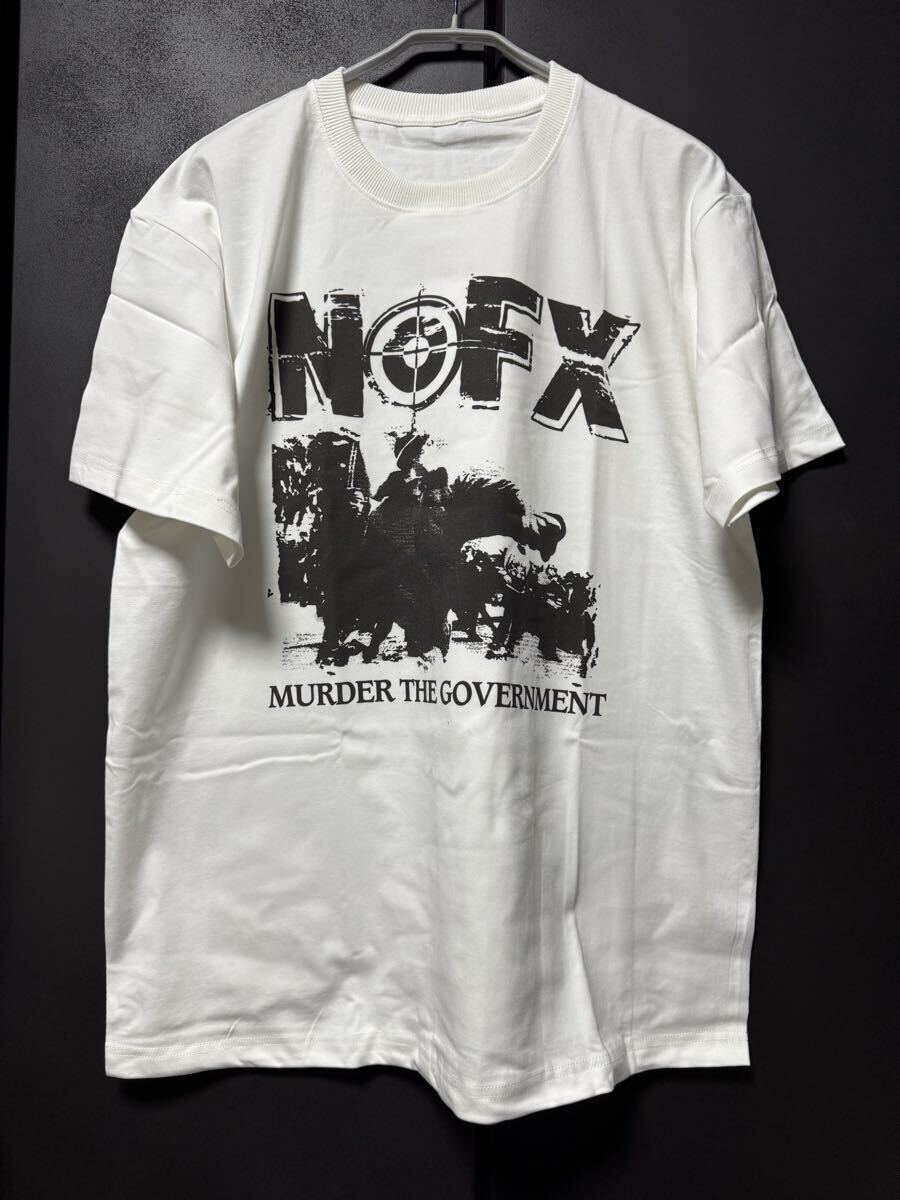 NOFX _ Murder the Goverment T_shirts XL бирка нет mero core PUNK Bad religion Off spring Green Day RANCID частота T