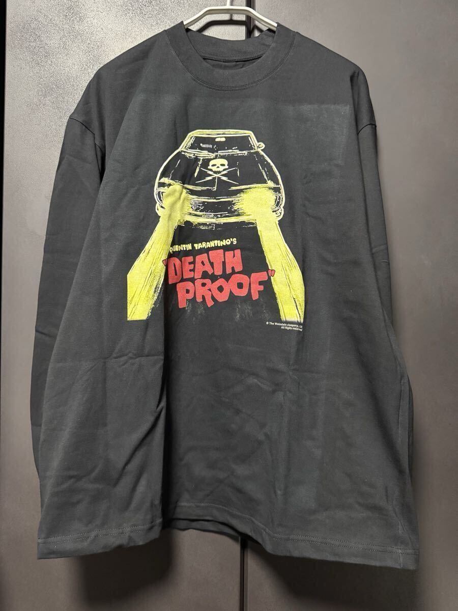 DEATH PROOF _tes* устойчивый Long-Sleeve T_shirts XL Tagless Quentin Tarantino треска n Tino Movie Pulp Fiction Kill Bill