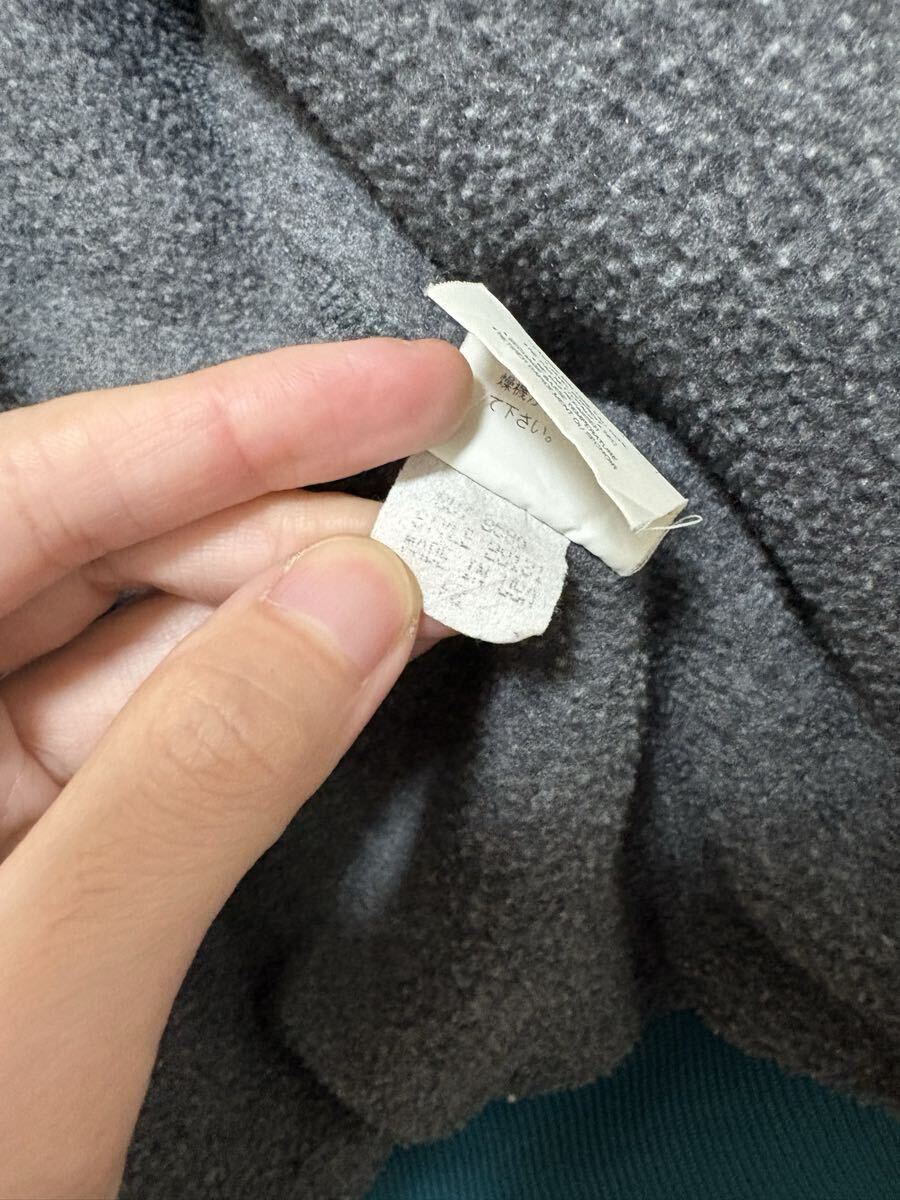 雪なしタグ！90s patagonia パタゴニア シェルドシンチラ ナイロンジャケット USA製 ビンテージ グリーン サイズL☆ダスパーカー レトロx_画像5