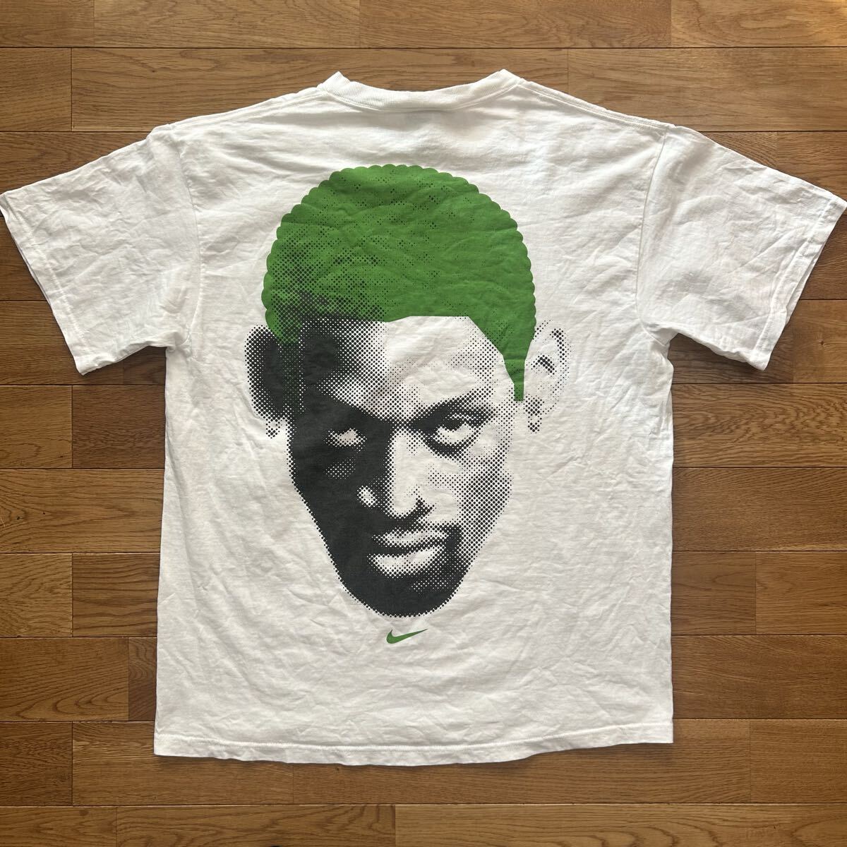  90s vintage Nike デニス ロッドマン フェイスプリント Tシャツ オリジナル USA製 Dennis Rodman NBA_画像1