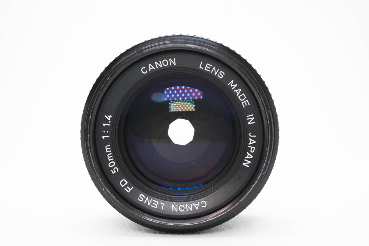 [美品] Canon AE-1 PROGRAM+Canon NEW FD 50mm f1.4 単焦点レンズセット キャノン MFレンズ 一眼フィルム_画像9