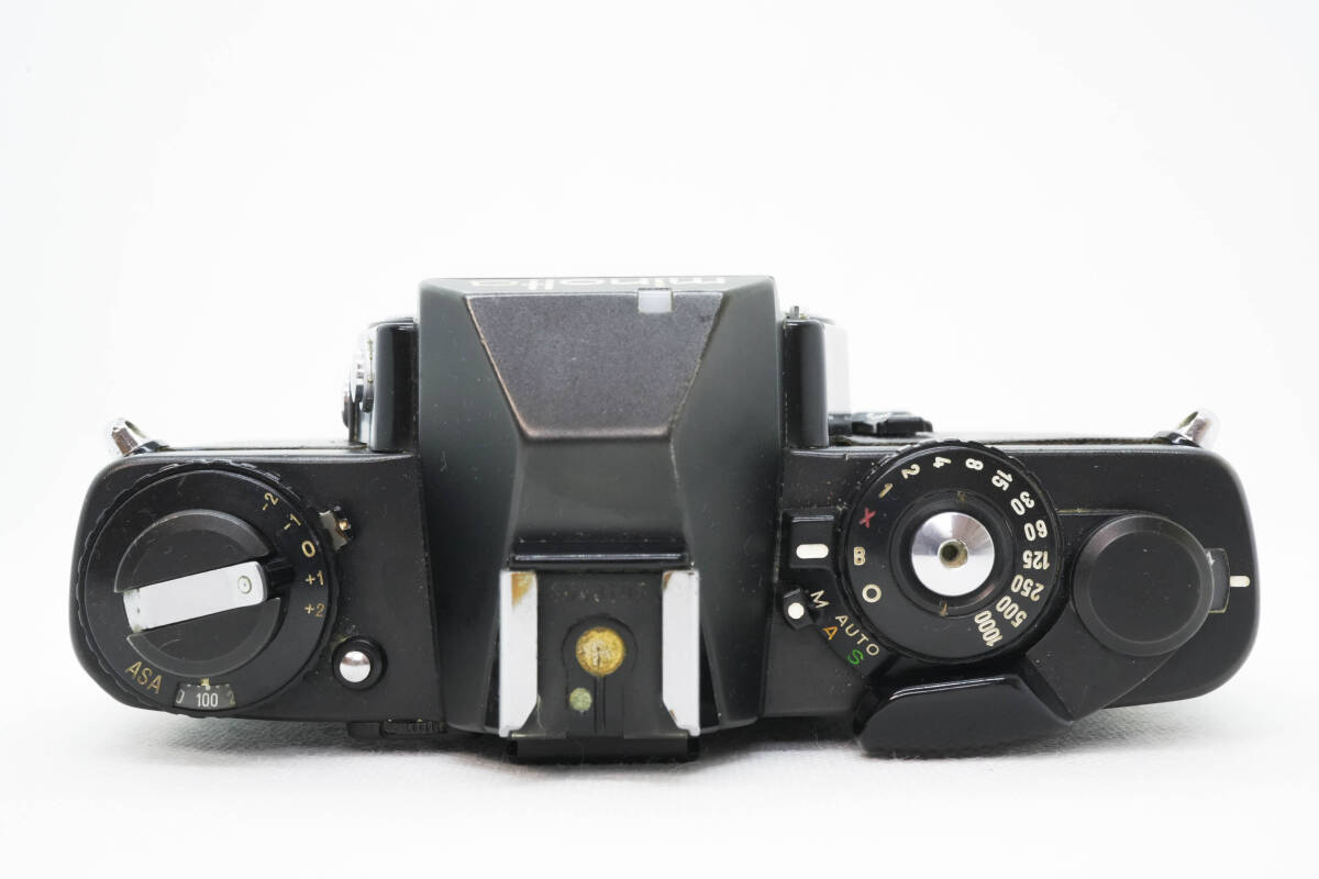 [並品] MINOLTA XD-S 黒 + MINOLTA MD ROKKOR 50mm f/1.7 MFレンズ ミノルタ 一眼レフカメラ_画像4