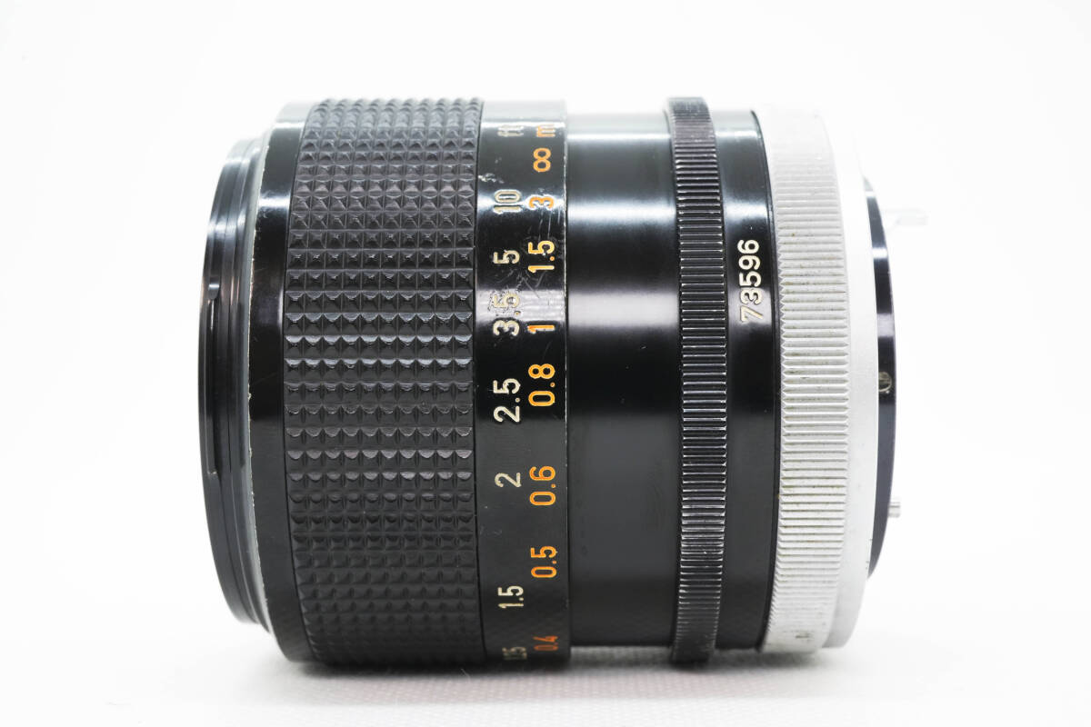 [希少品] Canon FD 35mm F2 S.S.C. 凹みレンズ　35/1:2　キャノン　FD S.S.C　MFレンズ キヤノン_画像8