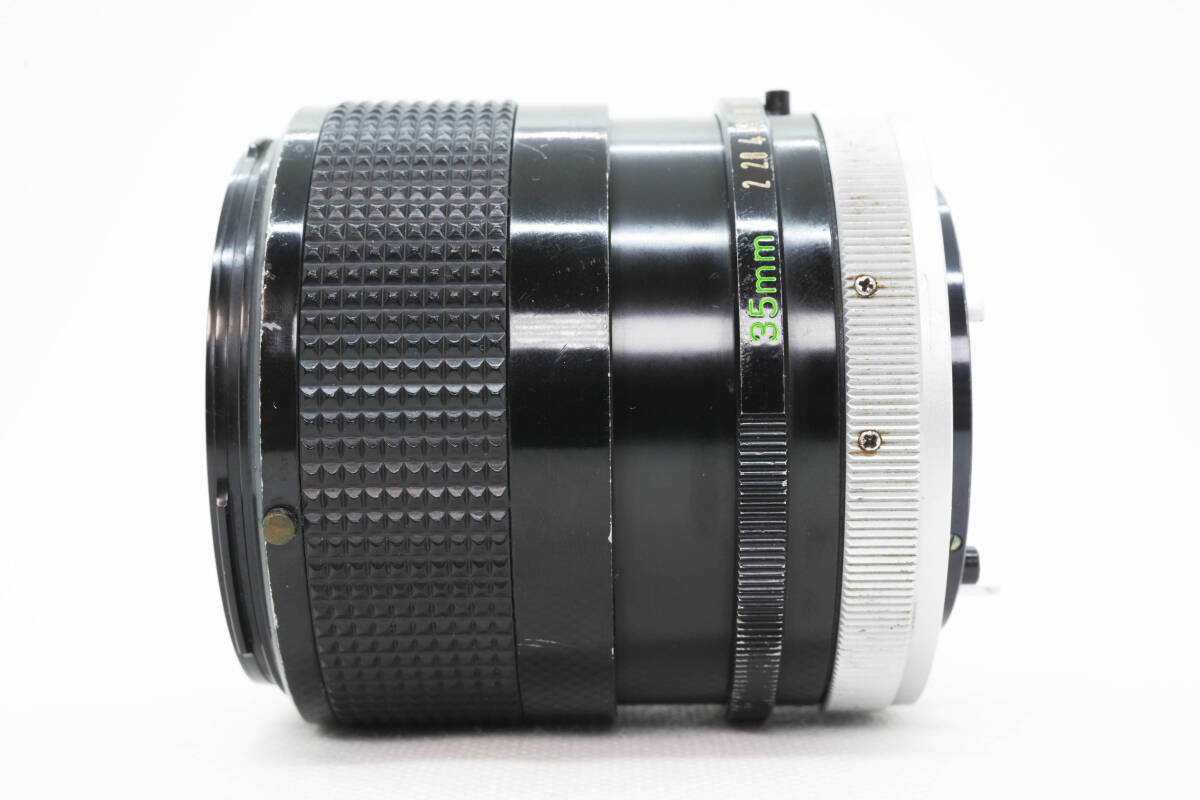 [希少品] Canon FD 35mm F2 S.S.C. 凹みレンズ　35/1:2　キャノン　FD S.S.C　MFレンズ キヤノン_画像9
