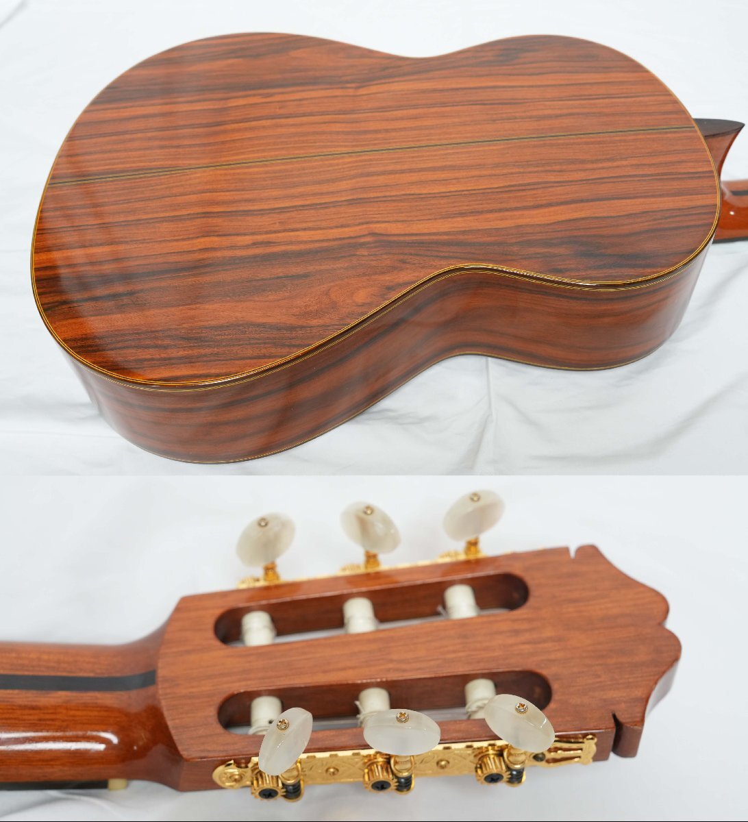 ★Aria★SA-50 Natural MASAKI SAKURAI 桜井正毅 70年代 日本製クラシックギター★_画像4