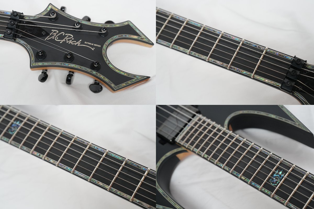★B.C.Rich★WARBEAST EXTREAM w/Froyd Rose Matt Black スルーネック 超美品★_画像7