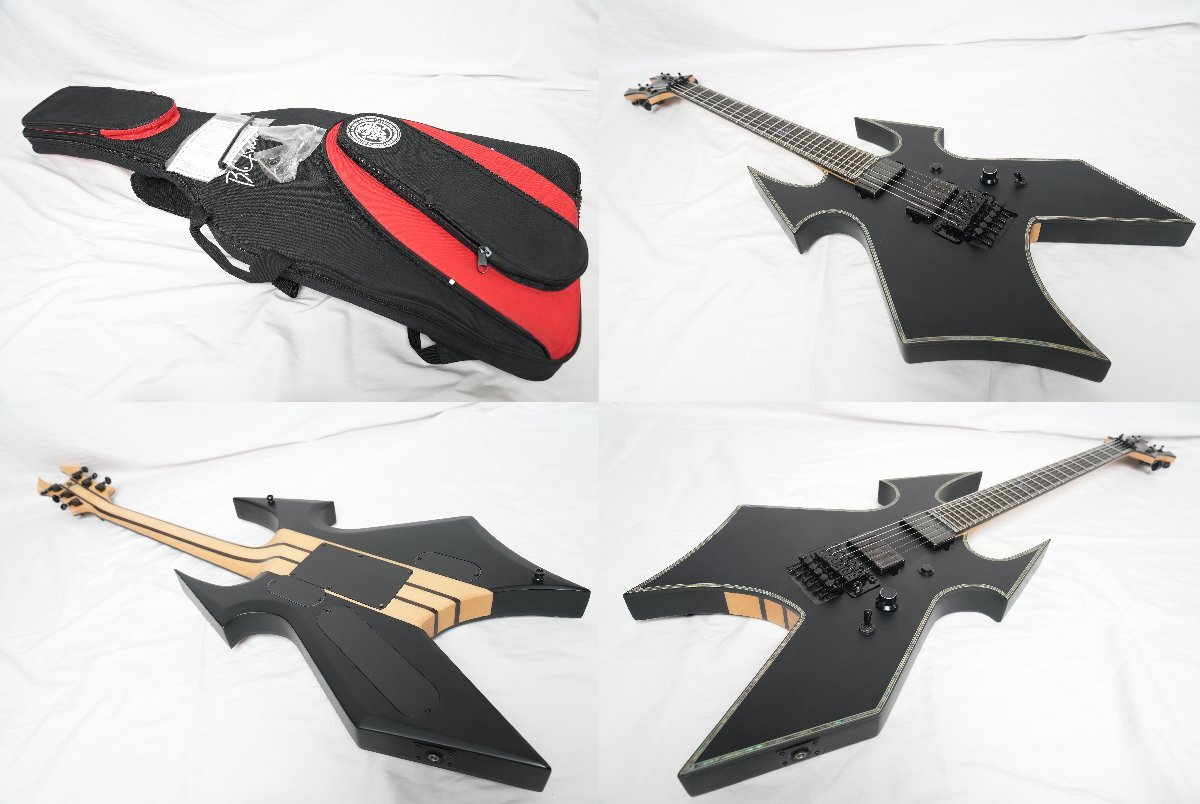 ★B.C.Rich★WARBEAST EXTREAM w/Froyd Rose Matt Black スルーネック 超美品★_画像10