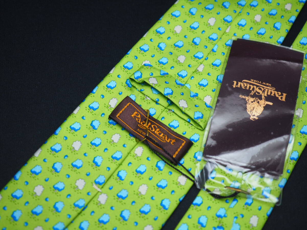  не использовался товар [Paul Stuart paul (pole) Stuart ] G1763 SILK бренд галстук б/у одежда хорошая вещь перепродажа скупка 