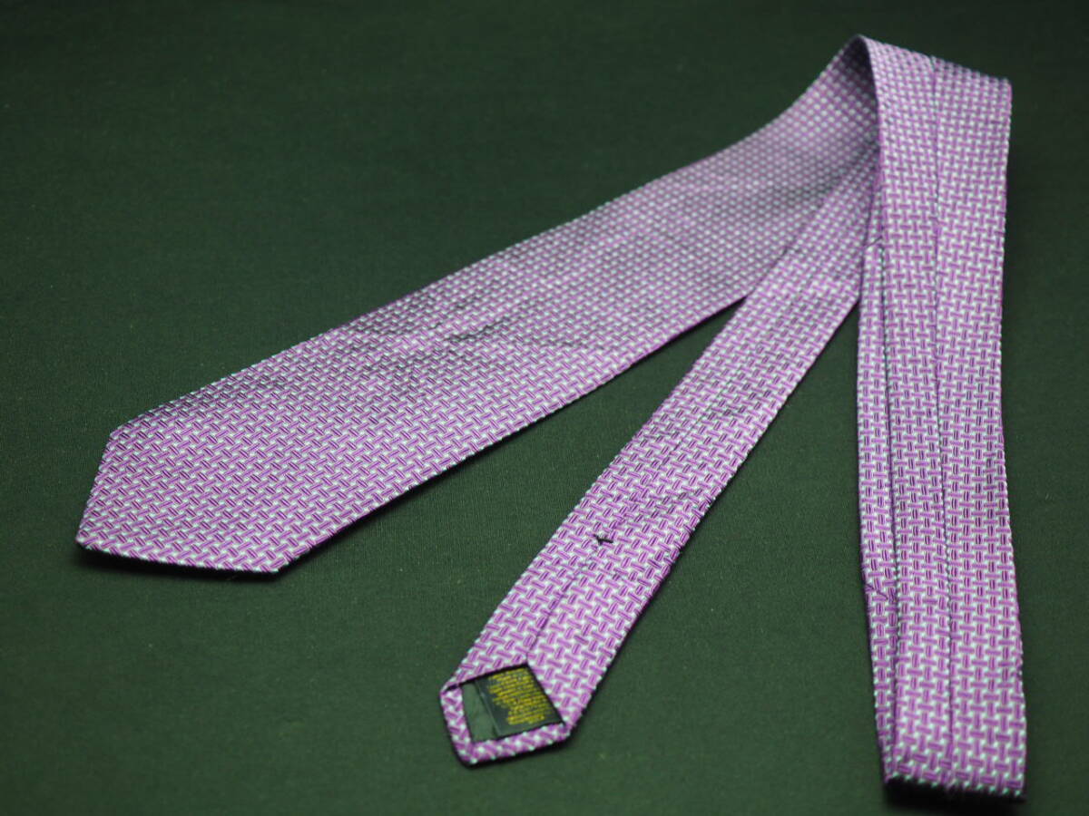 未使用品【BROOKS BROTHERS ブルックスブラザーズ】 G2081 パープル系 SILK ブランド ネクタイ 古着 良品 転売 仕入_画像6