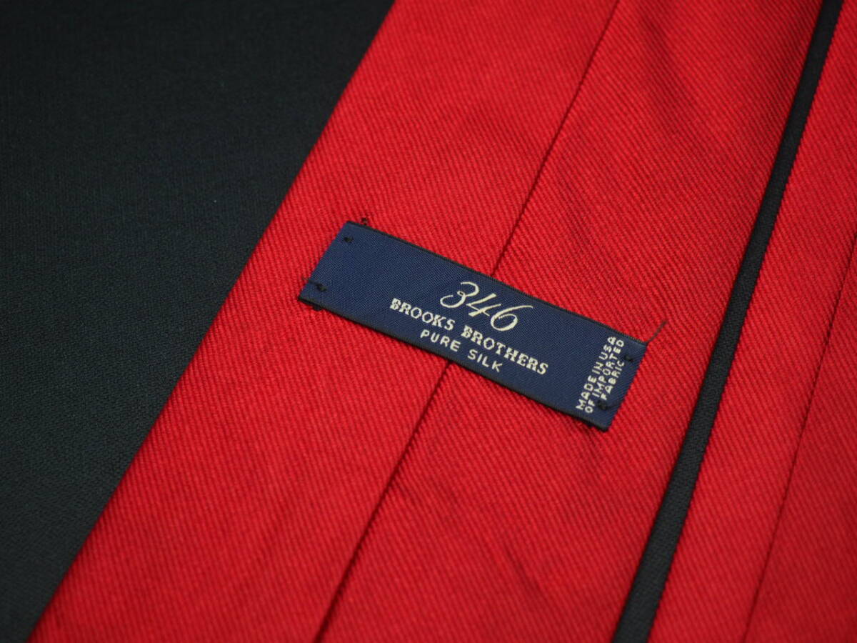 美品【BROOKS BROTHERS ブルックスブラザーズ】 G2083 赤系 SILK ブランド ネクタイ 古着 良品 転売 仕入_画像4