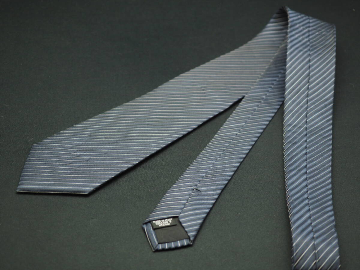 【HUGO BOSS ヒューゴ ボス】 G2121 ネイビー ブラック系 SILK ブランド ネクタイ 古着 良品 転売 仕入_画像6