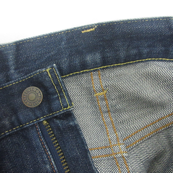 H■ブルーブルー/BLUE BLUE ストレートデニムパンツ ジーンズ【32】MENS■7 【中古】_画像2