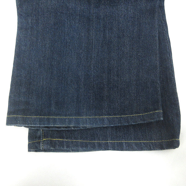 H■ブルーブルー/BLUE BLUE ストレートデニムパンツ ジーンズ【32】MENS■7 【中古】_画像4
