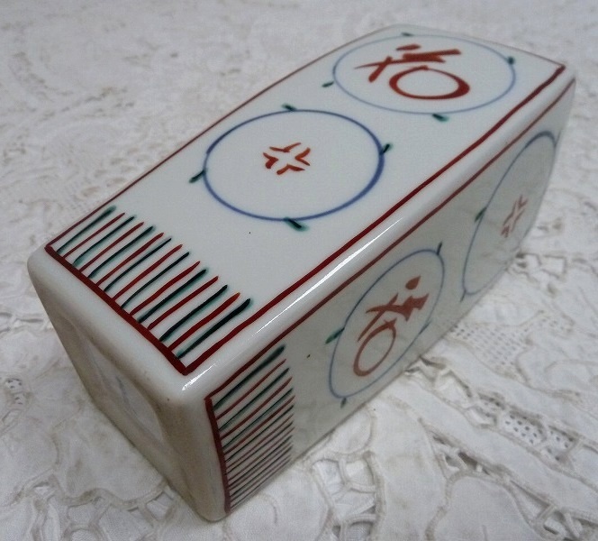 (*BM) человек национальное достояние . Izumi произведение .книга@.. ваза для цветов высота 19.5. ваза керамика производства цветная роспись . инструмент вместе коробка есть прямоугольник