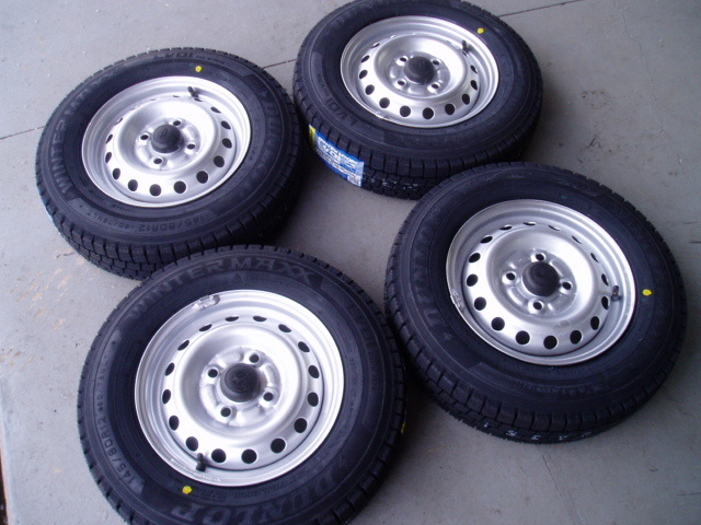 【ダイハツ純正】ウインターマックス最新モデル★145/80R12 80/78N☆ハイゼットなど_画像1
